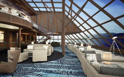 Norwegian Bliss observation lounge